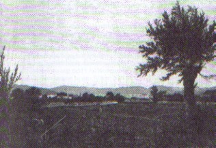 Utsikt fra Pilestredet 18, malt av Flintoe 1826