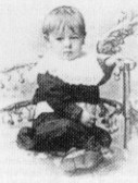 Rudolf Nilsen, 1  år gammel.
