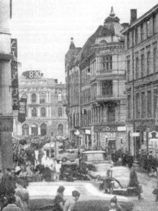 Karl Johans gate, ca. 1960.